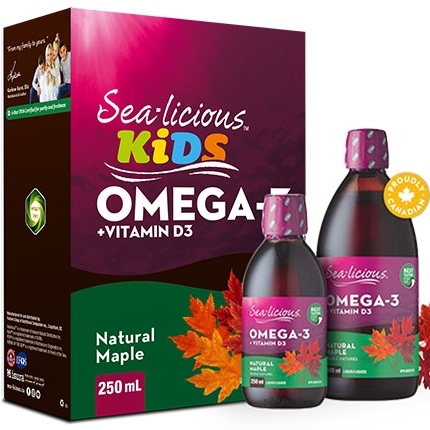 喜慧力鱼油DHA枫叶味