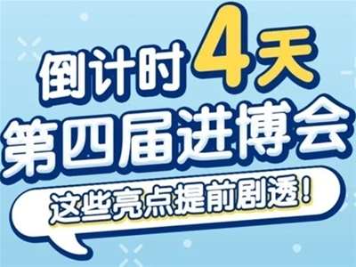 倒计时4天 | 第四届进博会健合集团亮点提前剧透!