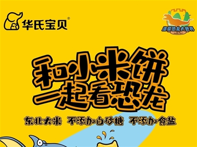 宝贝膳食营养将再添新成员 华氏宝贝米饼“萌”新上市(组图)