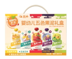 “东方食养智慧+味觉启蒙” 盖狮五色果泥系列新品上市，成为中国家庭辅食新选