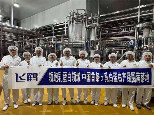 飞鹤再破高端乳蛋白壁垒:国内首条α-乳白蛋白产线正式落地