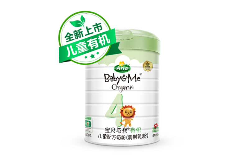 Arla（阿拉）宝贝与我有机儿童配方奶粉4段