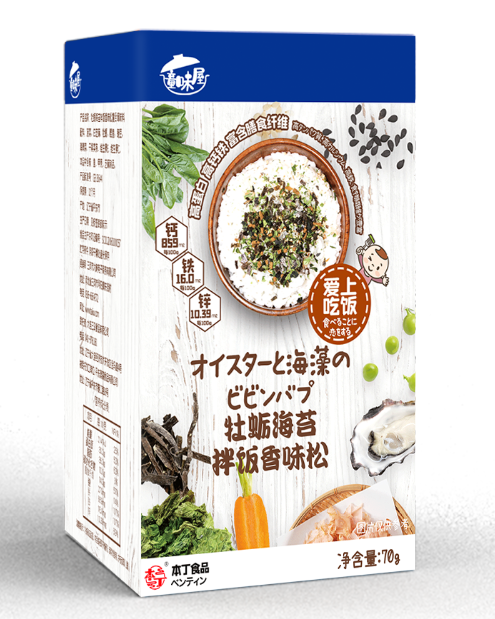 本丁童味屋牡蛎海苔拌饭香味松