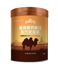 拉善丝驼富硒高钙高铁配方驼乳粉