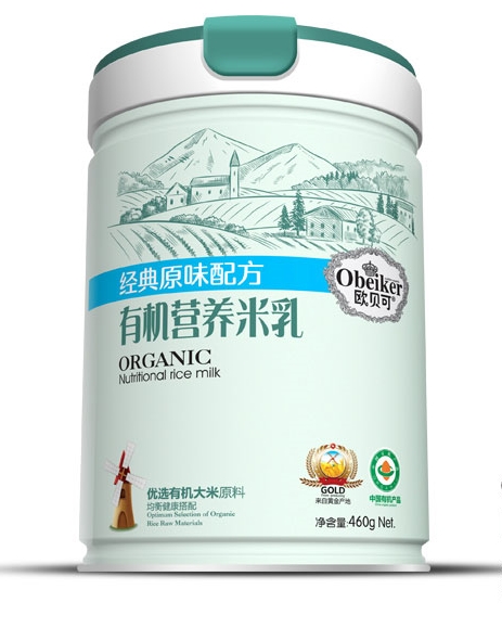 欧贝可有机米乳经典原味配方（听装）