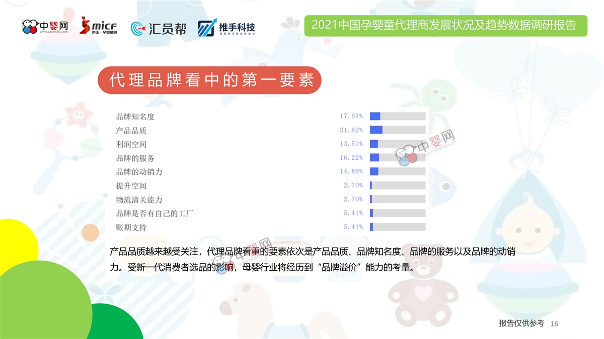 2021中国孕婴童代理商发展状况及趋势数据调研报告