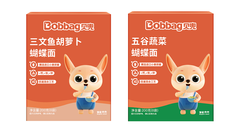 貝兜美味蝴蝶面系列