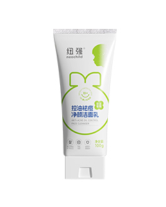 紐強(qiáng)控油祛痘凈顏潔面乳（女生專用）
