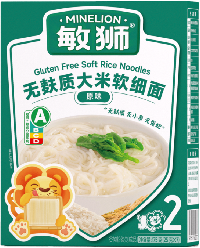 敏狮无麸质大米软细面（原味）