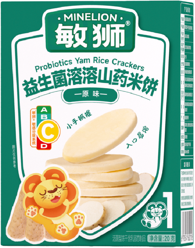 敏狮益生元溶溶山药米饼