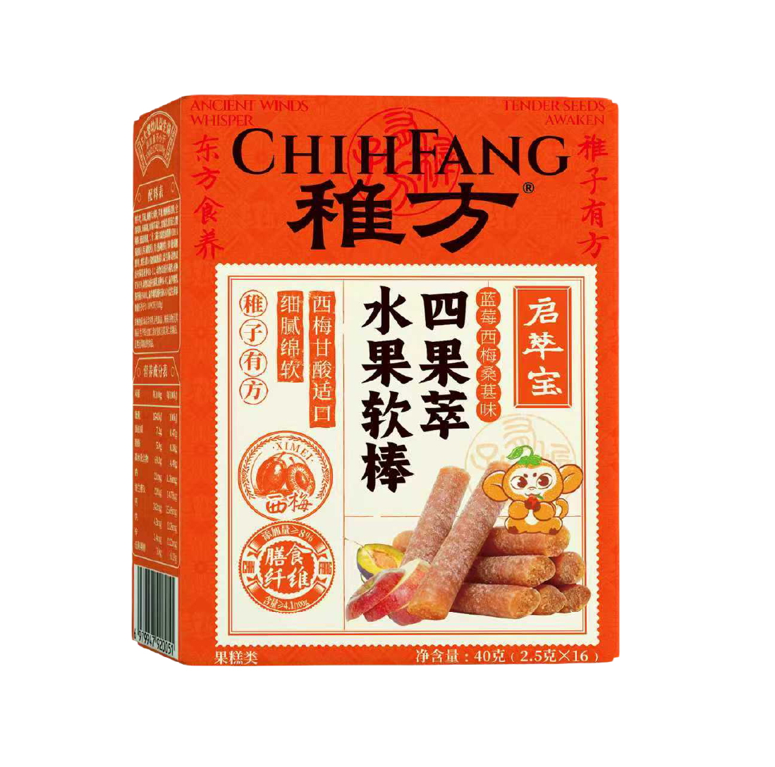 四果萃水果软棒（蓝莓西梅桑葚味）