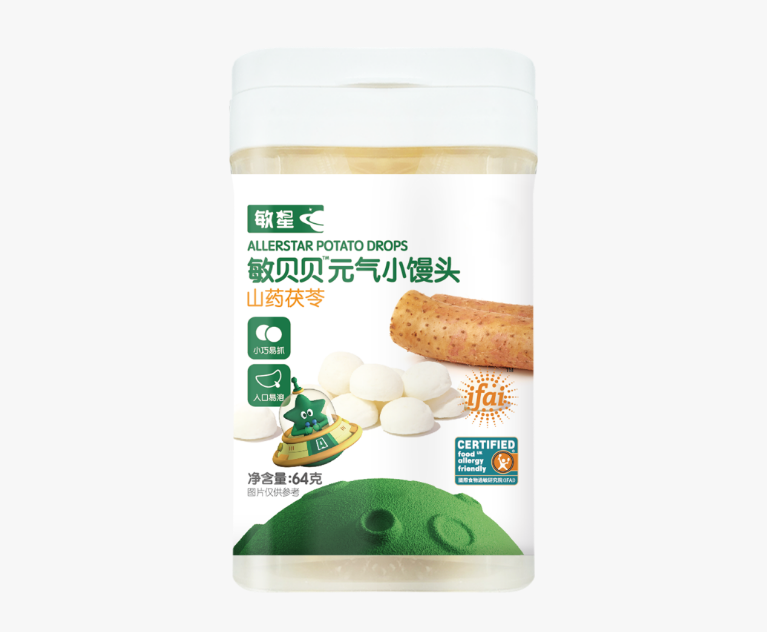 敏星敏贝贝元气小馒头-山药茯苓味