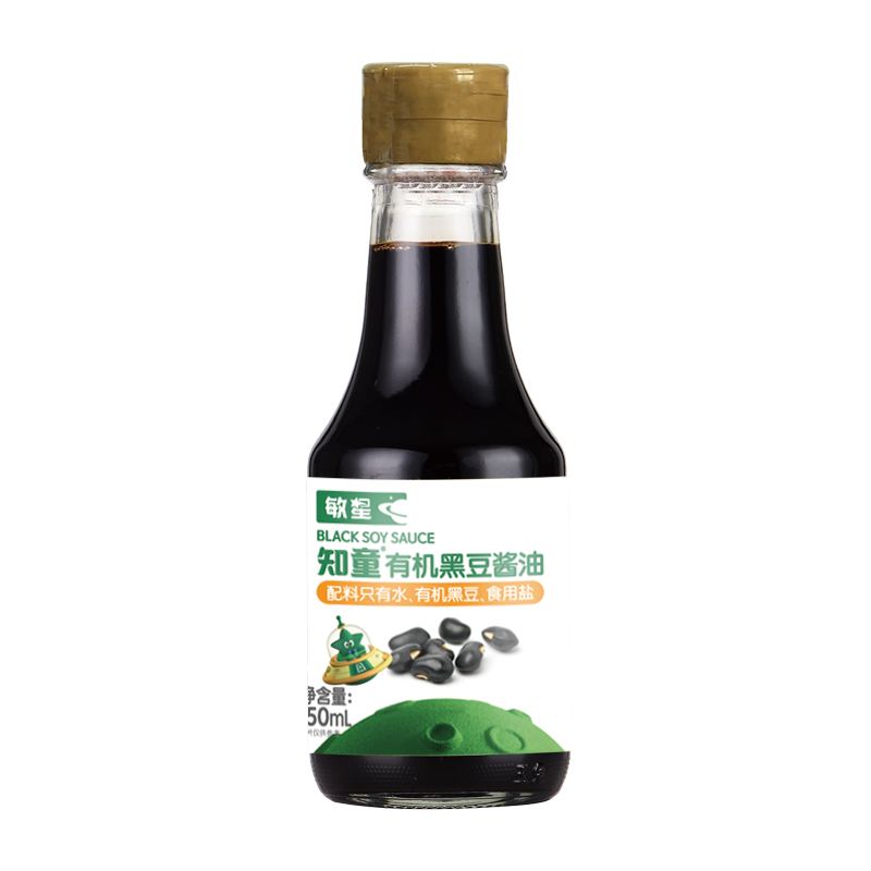 敏星敏童有机黑豆酱油